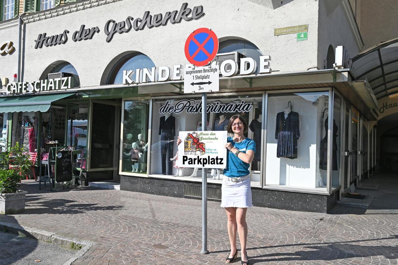 Das Karawankenplatz! Haus Der Geschenke-Carinthia Apartment Velden am Woerthersee Luaran gambar